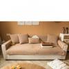 Plush Sofa Covers for Living Room Autumn Winter Imitation Lamb Wool Cushion Couch Covers for Sofas Luxury Soft Slipcover