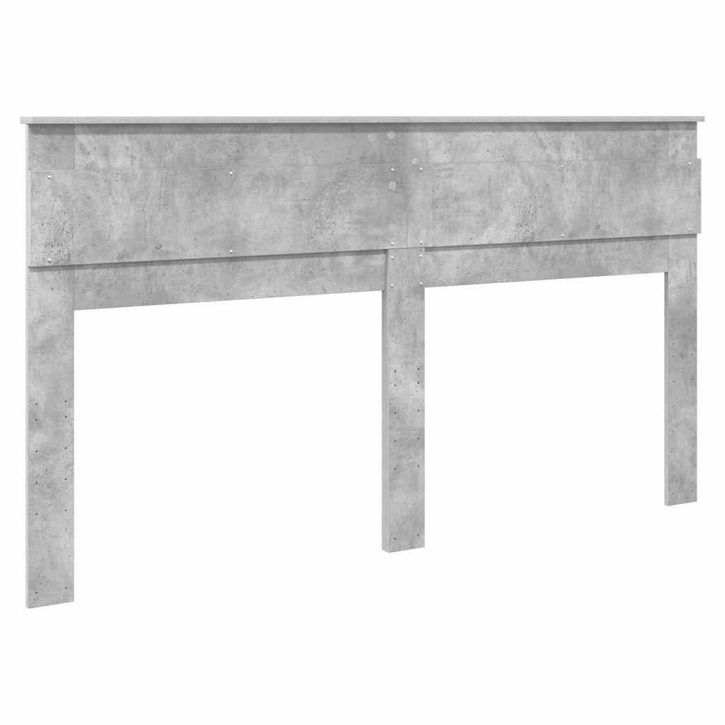 Headboard Concrete Grey Engineered Wood