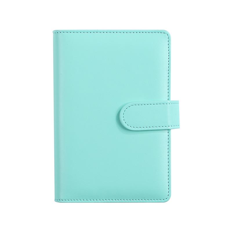 Macaron PU Loose-Leaf Notebook for Creative Budget and Financial Planning