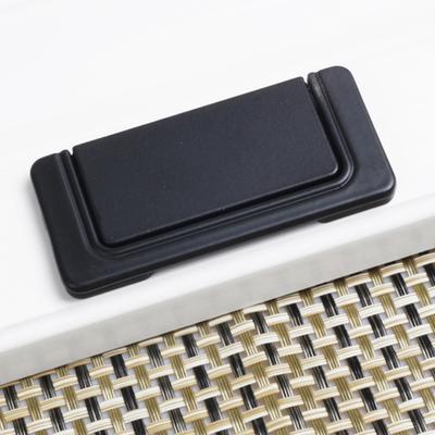 Yousheng Maçaneta de Porta Invisível Moderna para Armários Guarda-Roupas Gavetas Alças de Liga de Alumínio Maçaneta de Porta Invisível Escondida