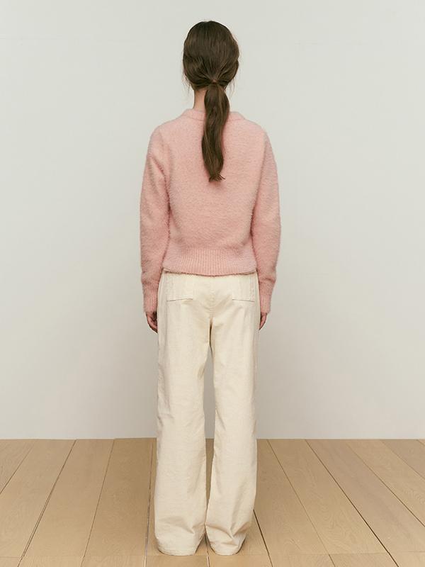 KIRSH Cherry Corduroy Pants [Ivory]