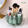 Rotating Makeup Brush and Cosmetics Organizer for Desktop or Dressing Table