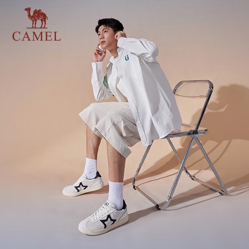 Camel Starfish Thin-Sole German Trainer Casual Shoes