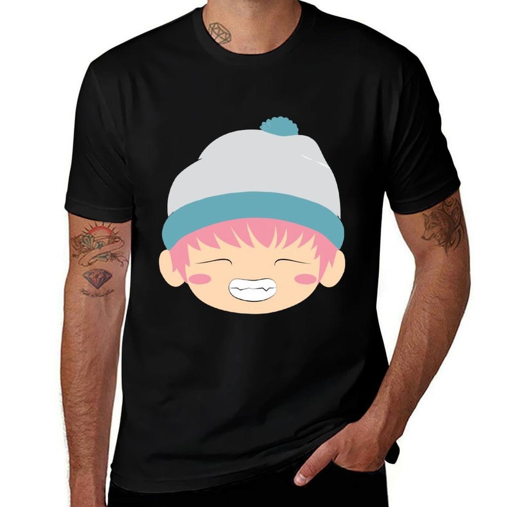 Pink Haired Taetae Tshirt Big Size Simple Tshirt