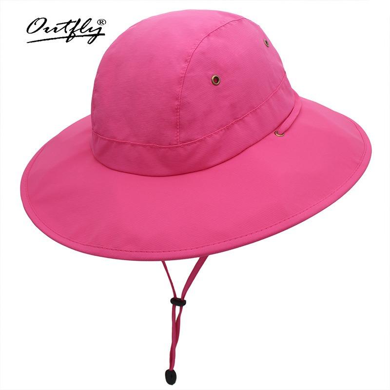 Summer Outdoor Sun Protection Fishing Hat Anti-splashing Surf Big Brim Sun Hat Bucket Hat