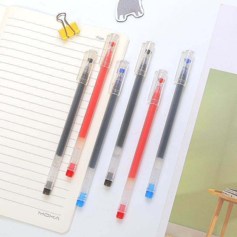 Colorful High-Capacity No-Refill Liquid Signature Pen for Office & Students