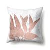 Polyester Pillow Case Automobile Decoration Home Printed Pillow Case Waist Cushion Cover Car Cushion Head Cushion Cover