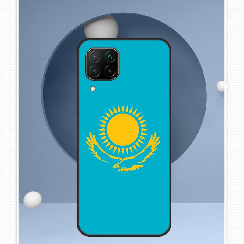 Kazakhstan flag For Huawei Nova 12s 12i 11i 8i Y91 Y60 Y70 Y72 Y90 Y61 9 10 SE P20 P40 Lite P30 P60 Pro Case