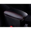 Armrest Box Cover Trim Black Leather For Toyota Corolla Middle Console 2014-2018