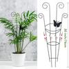 Iron Plant Trellis for Climbing Plant Indoor House Plant Support Trellis for Garden Potted Plant Support Stand