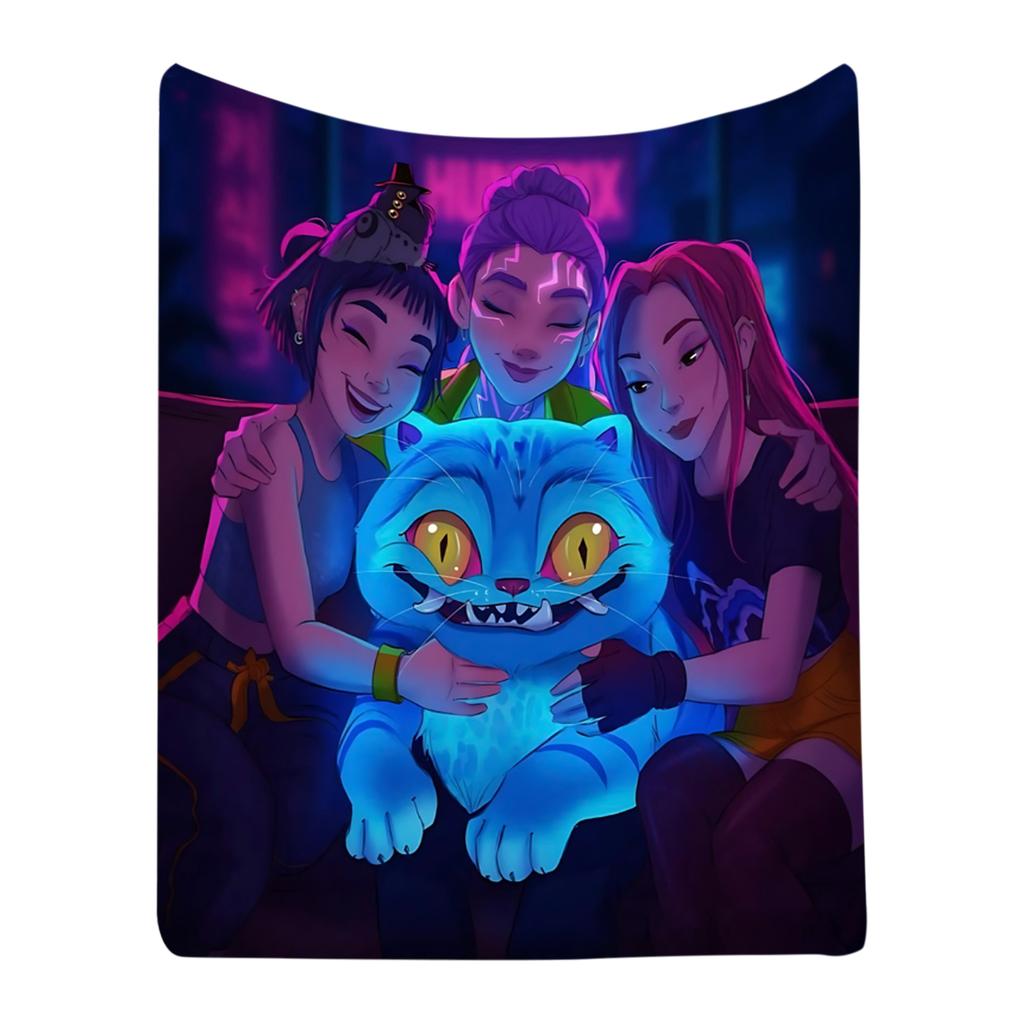 70 * 100cm Witch Hunts Warm Blanket