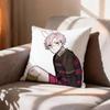 Blue Lock Manga Character Bunny Iglesias  Pillow Case Pattern Printed Pillowcase For Living Room Sofa Cushion Cover