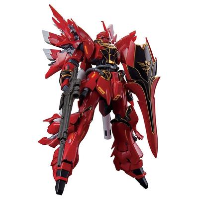 BANDAI SPIRITS RG Mobile Suit Gundam UC Sinanju Scale Plastic Model MSN-06S 1/144 Color-coded