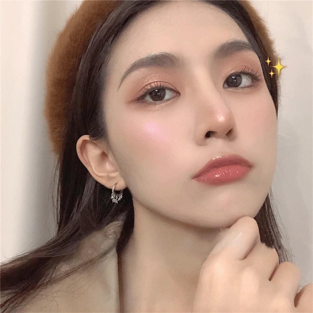 Temperament Pentagram Tassel Earrings Light Luxury Star Earrings Simple Small Ear Stud  Wedding