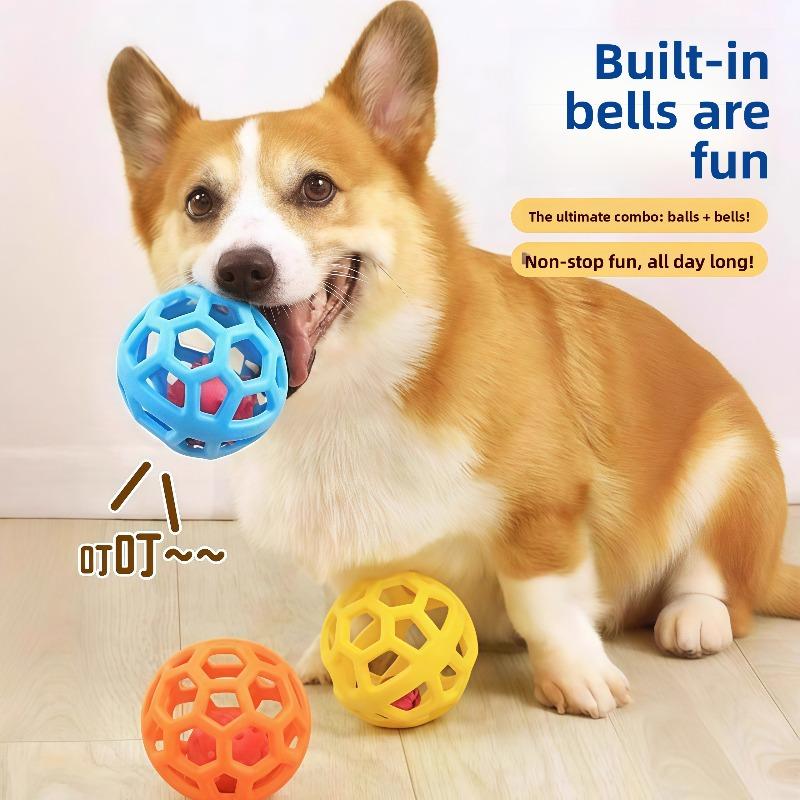Dog Self-hi Teething Toy Ball Resistant Bite Hollow Small Dog Puppy Puppy Toy Pet Consumption Physical Toy Pet Toys