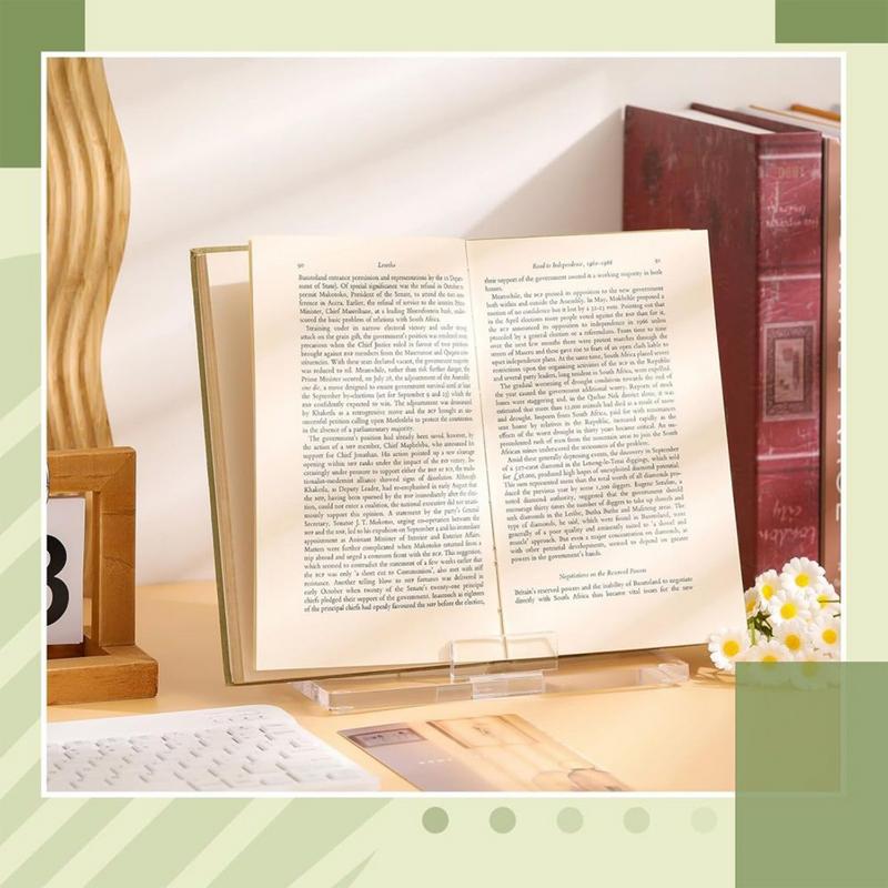 

Acrylic Book Stands for Display Transparent Acrylic Postcard Display Stand Artworks Plates Collectors Records Rack Holder for United States
