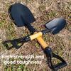 36/50.5cm Digging Shovel Manganese Steel Shovels Kids Trowel Waterproof Rustproof Garden Scoop for Beach Camping Outdoor