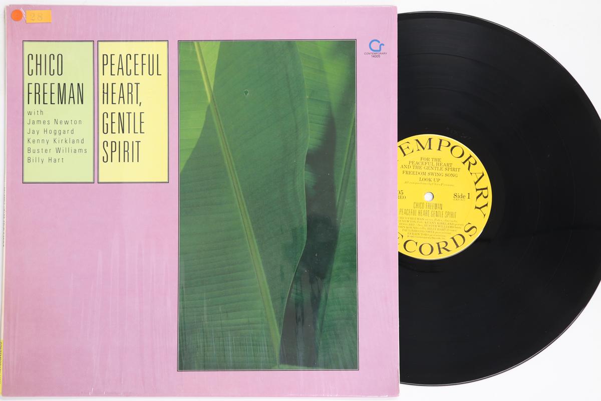 

LP Record CHICO FREEMAN Peaceful Heart Gentle Spirit 14005 CONTEMPORARY 1980 US Jazz Used
