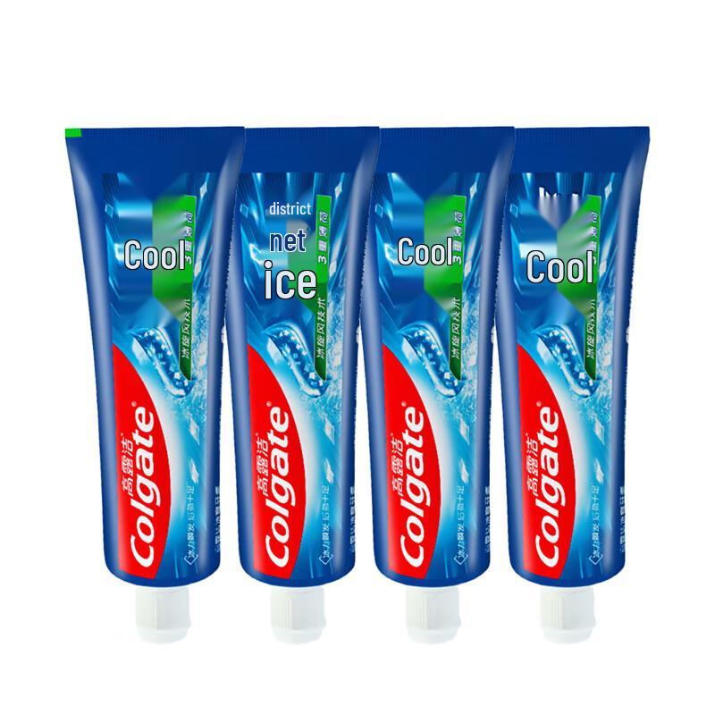 Colgate Icy Fresh Triple Mint Toothpaste Set (4x120g)