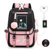 Demon Slayer Ghost Slayer Blade Peripheral Printing Trend Junior High School Students Large Capacity Student School Bag