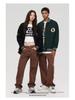 LEE Herren College-Stil Baseballjacke, Trendiger Lockere Passform, Große Größen, 2025 Neuankunft