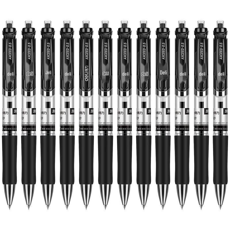Deli 0.5mm Retractable Gel Pen