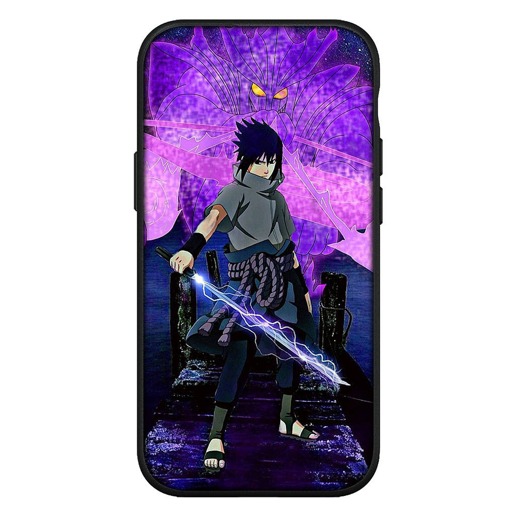 

для iPhone 16 15 X XR Samsung Galaxy S24 S23 Plus Xiaomi Redmi Note 13 12 11 Pro Max 9 10 14 S22 13COPPO Huawei Cover Uchiha Sasuke аниме-чехол для телефона for iPhone 12 Mini ceil