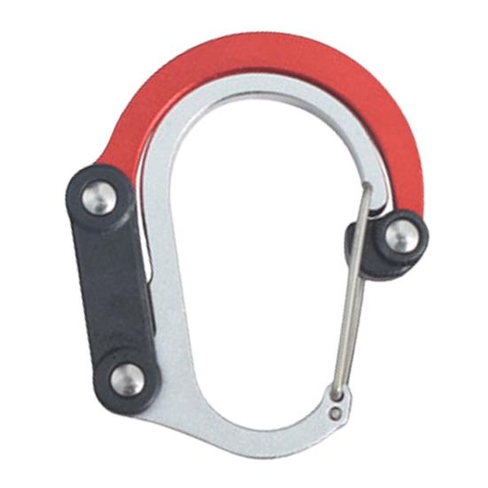 Carabiner Buckle Hanging Buckle Strong Load-bearing Not Easily Deformed Aluminum Alloy Versatile D-type Carabiner Clip