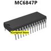 5pcs MC6847P New And Original DIP-40 6847 Single Chip Computer Memory Chips Integrated Circuit IC Chips MC6847
