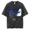 Vintage Washed Ilia Malinin World Champion Graphic T Shirt Mens High Quality Fashion Cotton Short Sleeve Tshirt Yk Streetwear