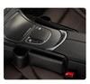 Front Left Seat Gap Storage Box Console Side Seat Filler Organizer w/Cup Holder