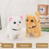Walking Wagging Tail Electronic Plush Toy Interactive Interactive Kitten Toy  Children