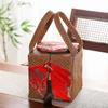 Chinese Style Kung Fu Tea Teaware Storage Bag Pouch Portable Tea Set Empty Package Bag Outdoor Travel Teapot Tea Set Box