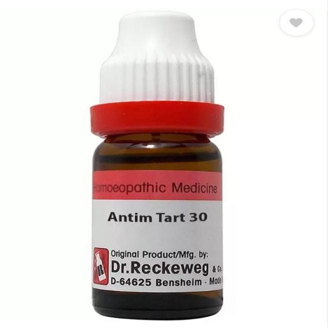 

доктор. Reckeweg Antimonium Tart Dilution 30 CH 11 мл