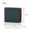 [Indentaya] HISOCA Wallet [No.9402] Green-Black Lacquer, Seven Treasure Design, Approx. 9.7x11.5x3cm