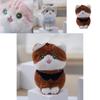 Cute Soft Cat Plush Keychain Fluffy Stuffed Toy Perfect For Bag Accessories