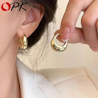 Vintage Round Earrings for Women, Fashion Earrings, Jewelry, Party Accessories, Gift