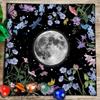 Geometric Divinations Table Cloth Board Game Oracles Card Pad Rune Support Mat