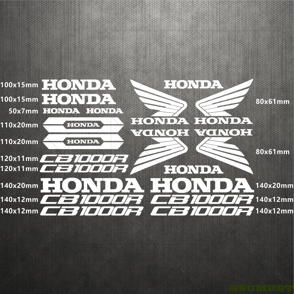 AAADL1 Honda Motorcycle Stickers CB1000R Logo Decal Waterproof