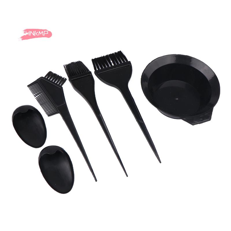 3/4/5/6Pcs Professional Hair Coloring Kit Set for Barber Salons And Home Use with Hairdressing Tools for Accurate Color Matching