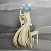 22CM Blue Archive Asuna Ichinosae with Chair bunny ver girl figure PVC Anime Action Toy Game Collectible Model Doll Gifts