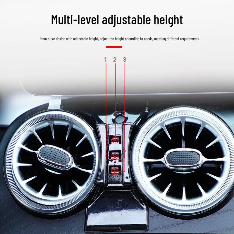 Držák na telefon do auta Mercedes-Benz Třídy C/GLC s bezdrátovým nabíjením (Modely 2015-2022)