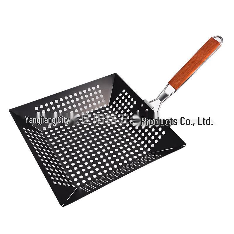 UOSU Stainless Steel Korean Square BBQ Grill Pan