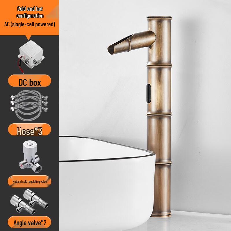 CHZJYITE Electric Thermostatic Wall-Mounted Basin Faucet