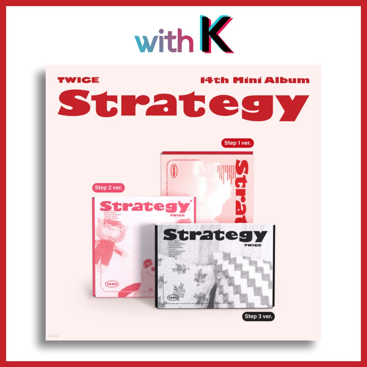 

TWICE - STRATEGY / 14-й міні-альбом Step 1 ver. (Red)