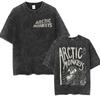 Maglietta grafica dell'album musicale degli Arctic Monkeys, retrò, da uomo, vintage, oversize, a maniche corte, stile Y2k, hip hop, streetwear