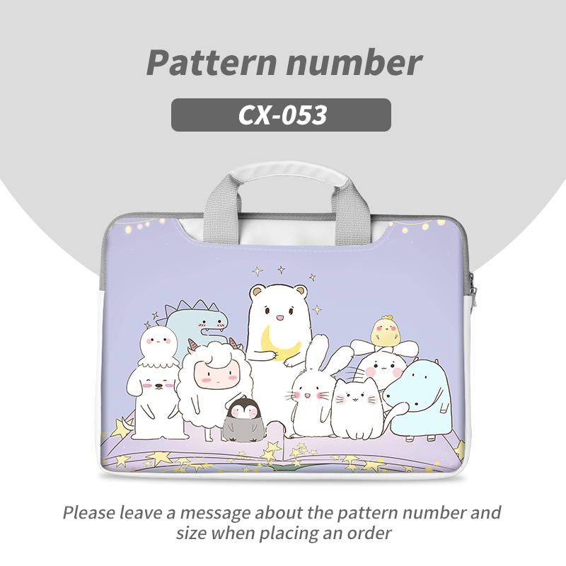 Torba na laptopa DIY Etui na komputer PU Torba na ramię do laptopa Wielofunkcyjna 12 13.3 14 15.6 17.3 cala dla Macbooka/HP/Lenovo/Acera