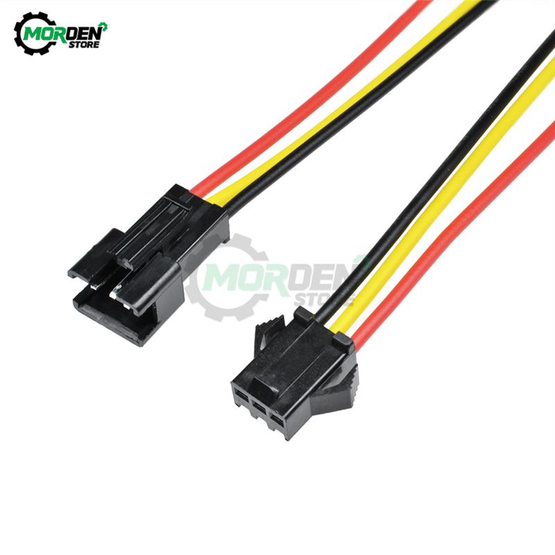 1Pairs 1Pin 1Pin JST Plug Male to Female Cable 1mm/1.11mm Connector Adapter 11cm/11cm/11cm/11cm for 1118 1111 LED Light Strip