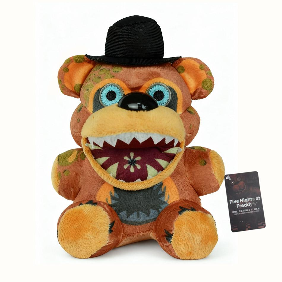 Nejnovější Five Night At Freddy Fnaf Roztomilá plyšová hračka Panenka Medvídek Bonnie Liška Kreslené plyšové panenky Hračky Freddy Navrženo Pro Děti Fanoušky