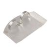 1PC/2PCS 8X5.7CM Stainless Steel Finger Protector with Double Ring Upgrade Hand Guard for Kitchen Chopping